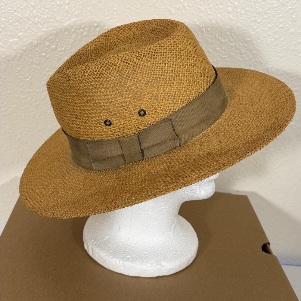 Vintage Pendleton Brown Straw Hat - image 8